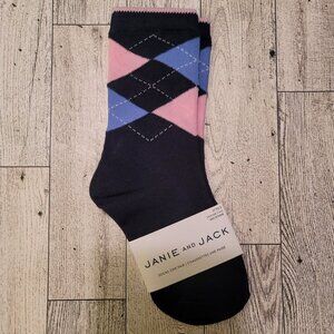Janie and Jack Kids Argyle Long Socks